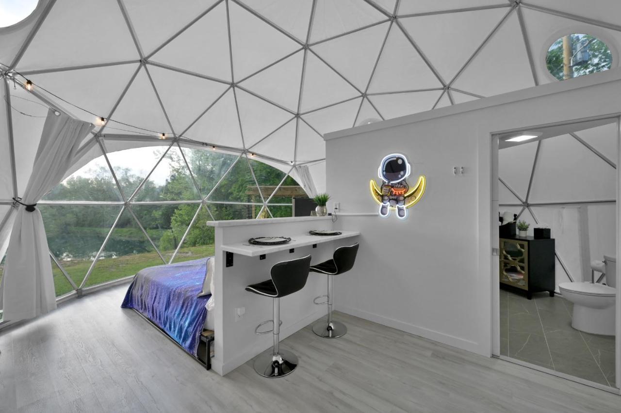 Hotel Private Luxury Glamping Geo Dome W Hot Tub à Coldspring Extérieur photo