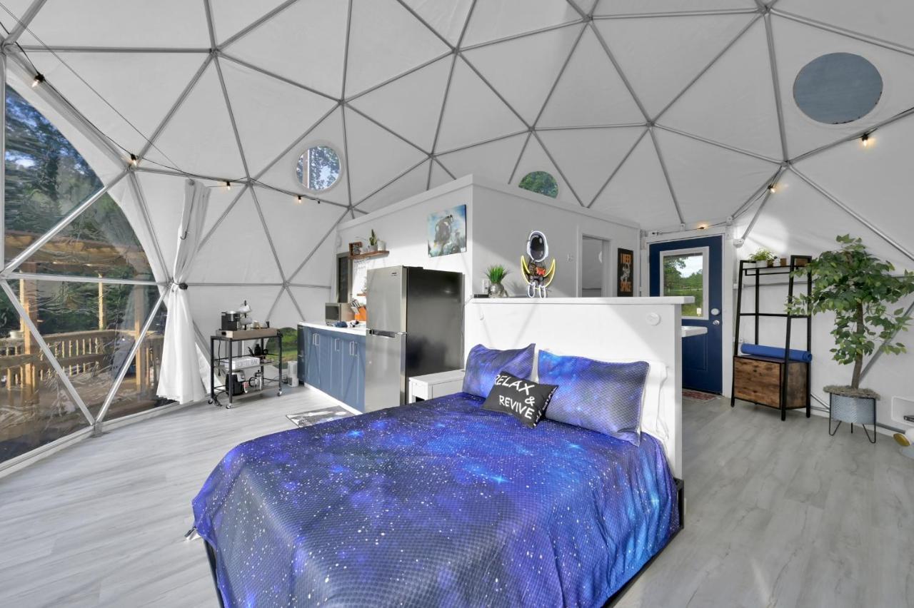 Hotel Private Luxury Glamping Geo Dome W Hot Tub à Coldspring Extérieur photo